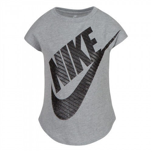 Front - Nike Girls Futura Jumbo T-Shirt