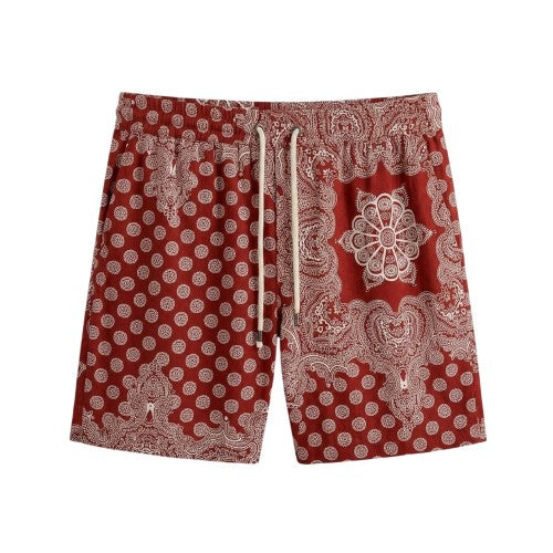 Front - Another Influence Mens Paisley Shorts