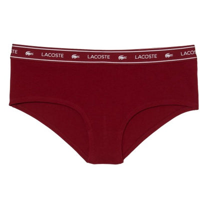 Front - Lacoste Womens/Ladies Shorty Briefs