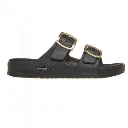 Front - Skechers Womens/Ladies Arch Fit Cali Breeze 2.0 Duo Flat Sandals