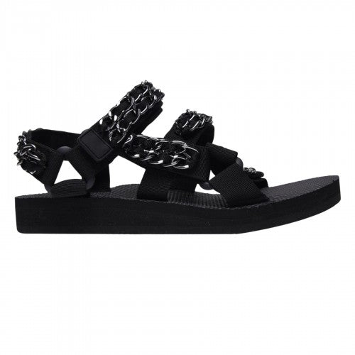 Front - Melissa Womens/Ladies Toe Post Flatform Sandals