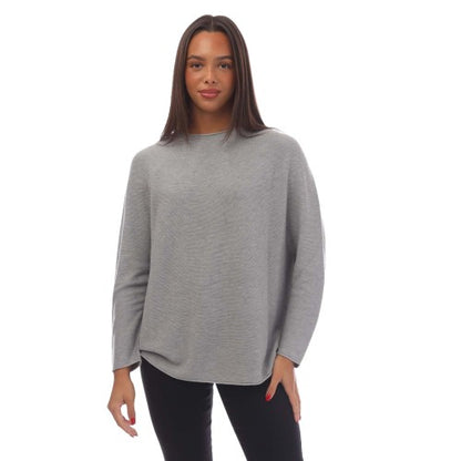 Front - Boss Womens/Ladies C_Faland Boat Neck Jumper
