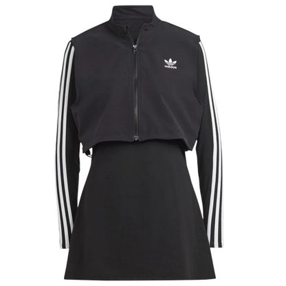 Front - Adidas Womens/Ladies Adicolor Stripes T-Shirt Set