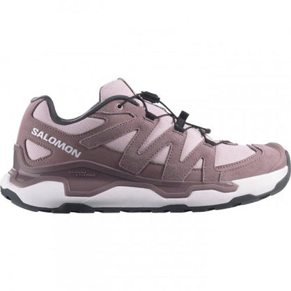 Front - Salomon Womens/Ladies XC Roam Leather Running Trainers