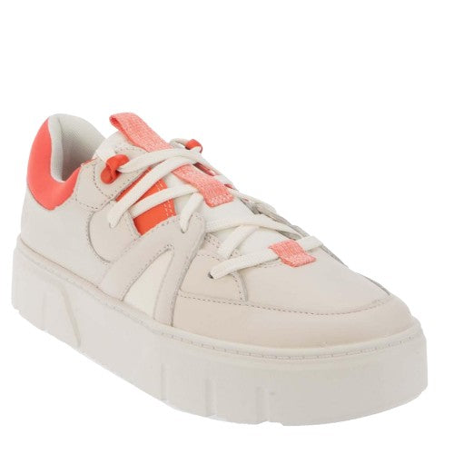 Front - Timberland Mens Nubuck Low Lace Up Trainers