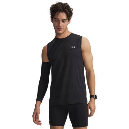 Front - Under Armour Mens Velociti Plain Tank Top