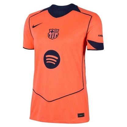 Front - Nike Womens/Ladies 2025/2026 FC Barcelona Football Shirt
