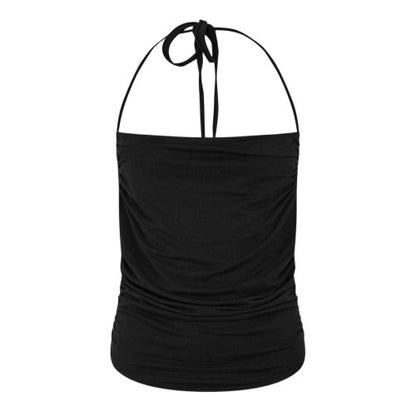 Front - Jack Wills Womens/Ladies Halter Cowl Neck Tank Top