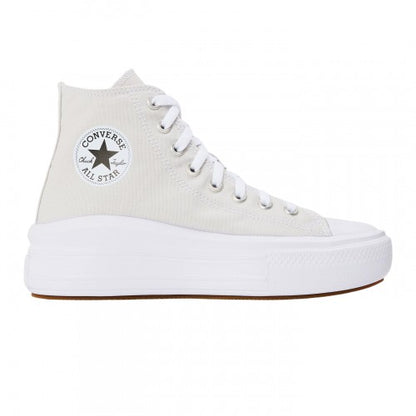 Front - Converse Womens/Ladies Chuck Taylor Canvas Platform High Top Trainers