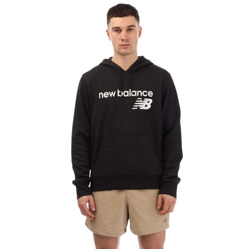 Front - New Balance Mens Drawstring Hoodie