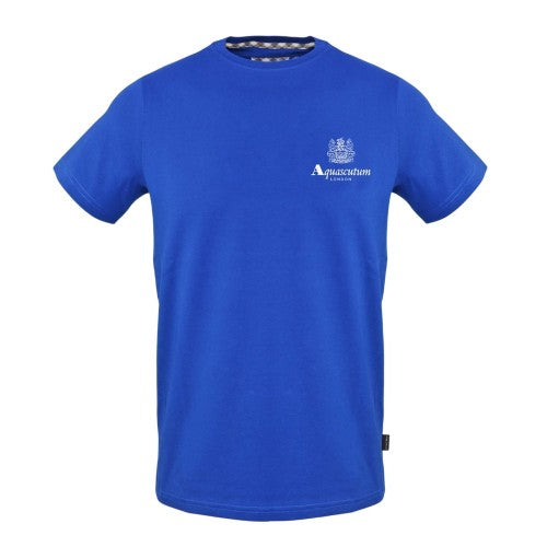 Front - Aquascutum Mens Jersey Crew Neck T-Shirt