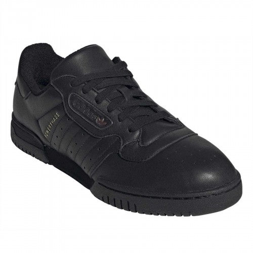 Front - Adidas Childrens/Kids Powerphase Leather Trainers