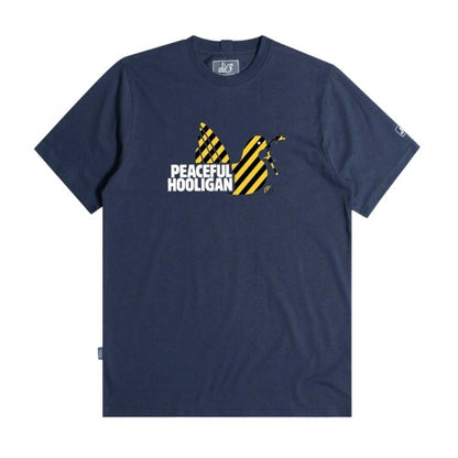 Front - Peaceful Hooligan Mens Hacienda Dove T-Shirt