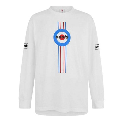 Front - Levis Mens Oasis Long-Sleeved T-Shirt