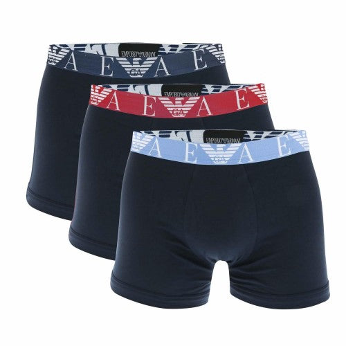 Front - Emporio Armani Mens Boxer Shorts (Pack of 3)