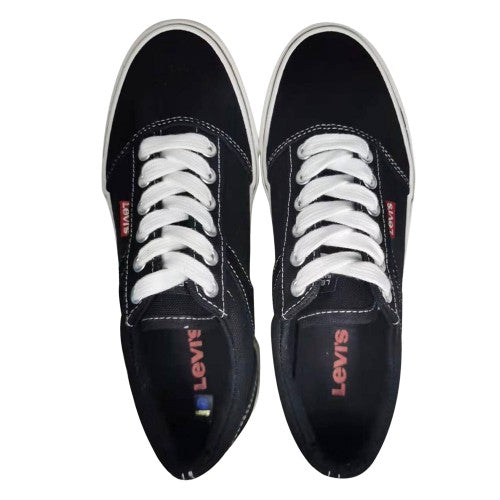 Front - Levis Childrens/Kids Philly Leather Low Trainers