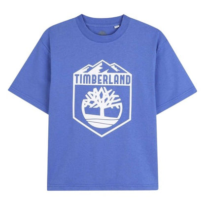 Front - Timberland Childrens/Kids Mountain Logo T-Shirt