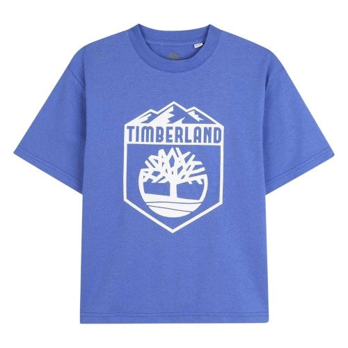 Front - Timberland Childrens/Kids Mountain Logo T-Shirt
