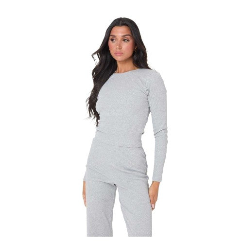 Front - I Saw It First Womens/Ladies Stretch Long-Sleeved Top