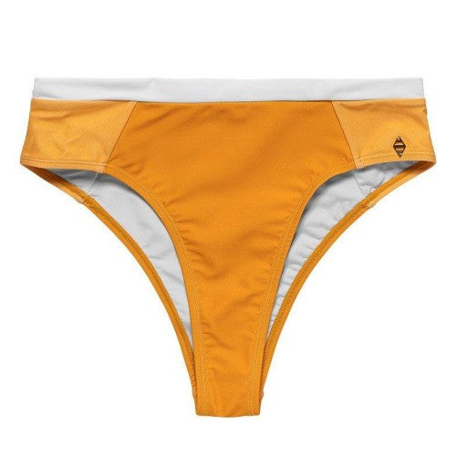 Front - Panos Emporio Womens/Ladies High Waist Bikini Bottoms