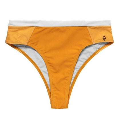 Front - Panos Emporio Womens/Ladies High Waist Bikini Bottoms