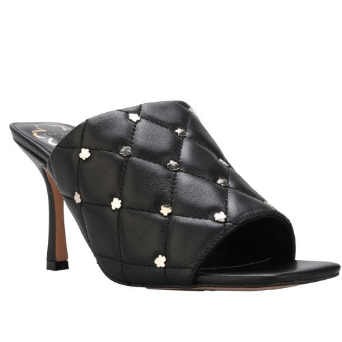 Front - Ted Baker Womens/Ladies Majji Leather Heeled Mule Slippers