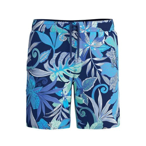 Front - Speedo Mens Floral Boardshorts