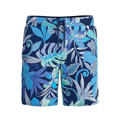 Front - Speedo Mens Floral Boardshorts