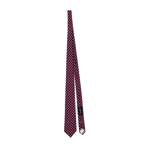 Front - Haines and Bonner Mens Daisy Silk Twill Tie