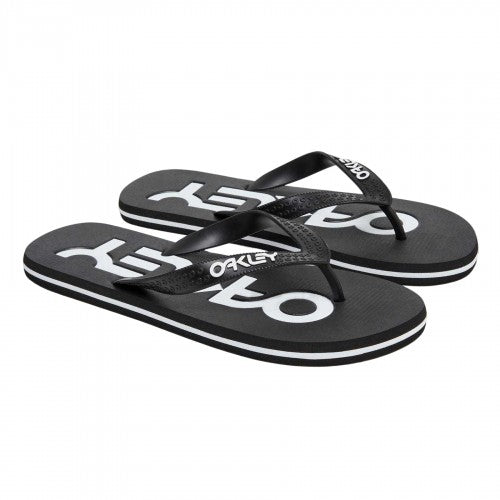 Front - Oakley Mens College Flip Flops