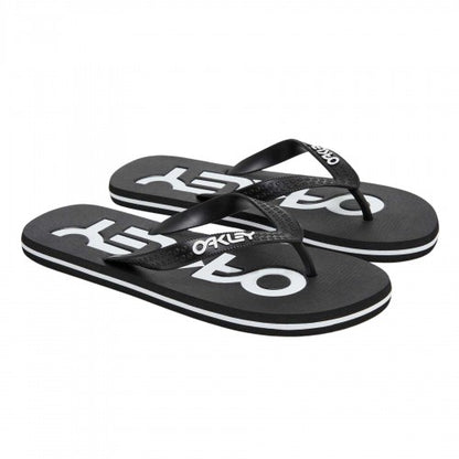 Front - Oakley Mens College Flip Flops