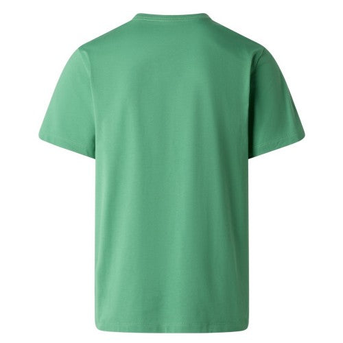 Algae Green - Back - The North Face Mens Simple Dome Regular T-Shirt