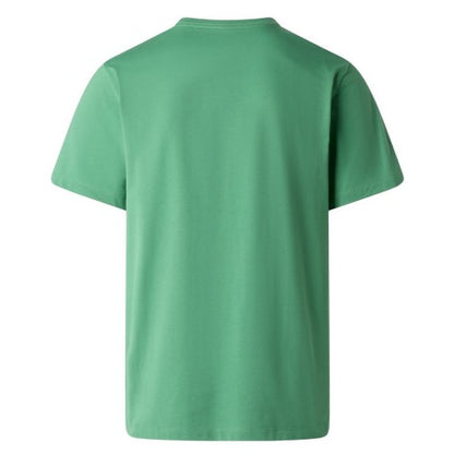 Algae Green - Back - The North Face Mens Simple Dome Regular T-Shirt