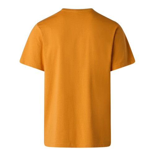 Dusty Orange - Back - The North Face Mens Simple Dome Regular T-Shirt