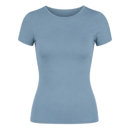 Front - Honeyz Womens/Ladies Signature Crew Neck Slim T-Shirt