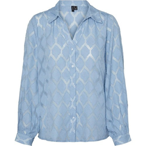 Front - Vero Moda Womens/Ladies Mayla Regular Long-Sleeved Blouse