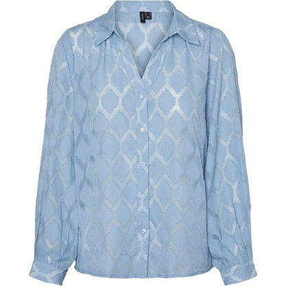 Front - Vero Moda Womens/Ladies Mayla Regular Long-Sleeved Blouse