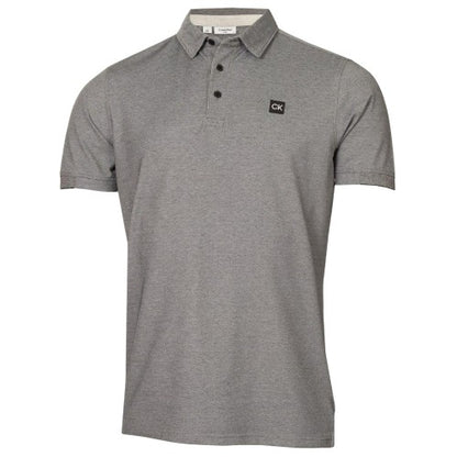 Front - Calvin Klein Mens Patch Regular Polo Shirt