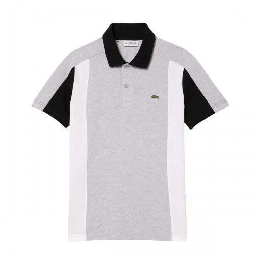 Front - Lacoste Unisex Adult Colour Block Regular Polo Shirt