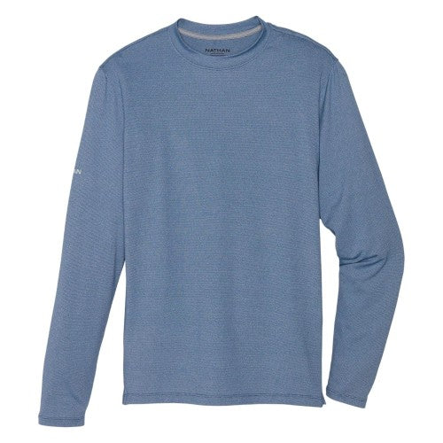 Front - Nathan Mens Dash Regular Long-Sleeved T-Shirt