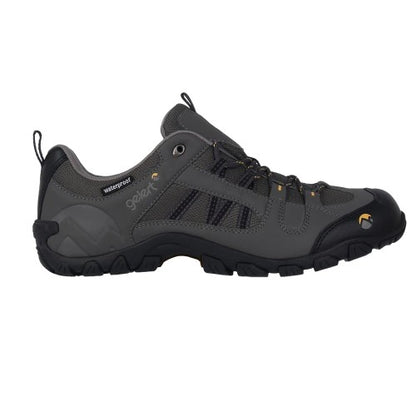 Front - Gelert Mens Rocky Waterproof Walking Shoes