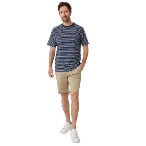 Front - Saltwell Mens Striped Crew Neck T-Shirt