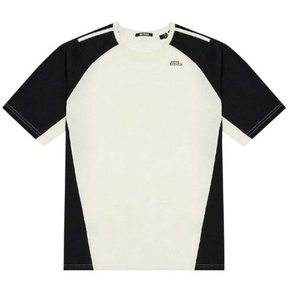 Front - No Fear Mens Contrast Shoulders T-Shirt