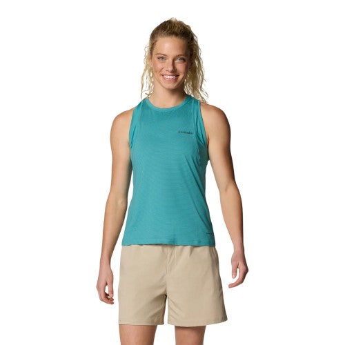 Front - Columbia Womens/Ladies Crew Neck Regular Tank Top