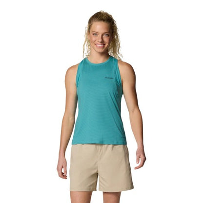 Front - Columbia Womens/Ladies Crew Neck Regular Tank Top