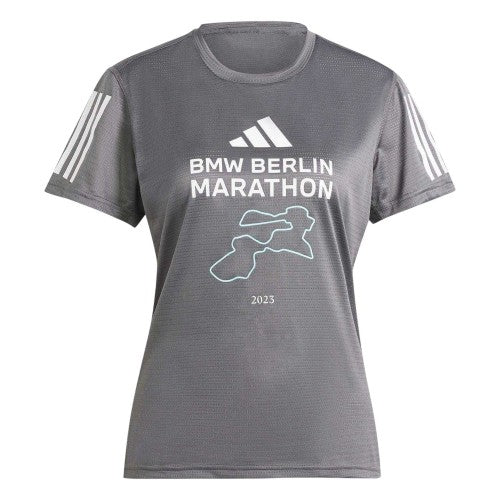 Front - Adidas Womens/Ladies Berlin Marathon 2023 BMW T-Shirt