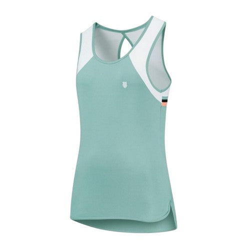Front - K-Swiss Womens/Ladies Scoop Neck Regular Tank Top