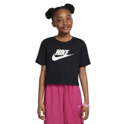Front - Nike Childrens/Kids Futura Swoosh Boxy T-Shirt