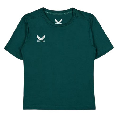 Front - Castore Childrens/Kids Logo Regular T-Shirt