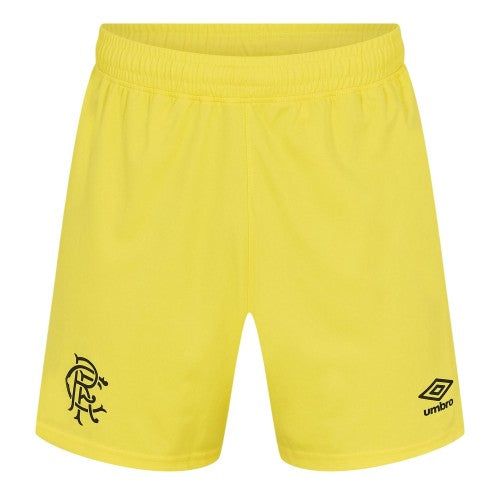 Front - Umbro Unisex Adult 2025/2026 Rangers FC Goalkeeper Shorts